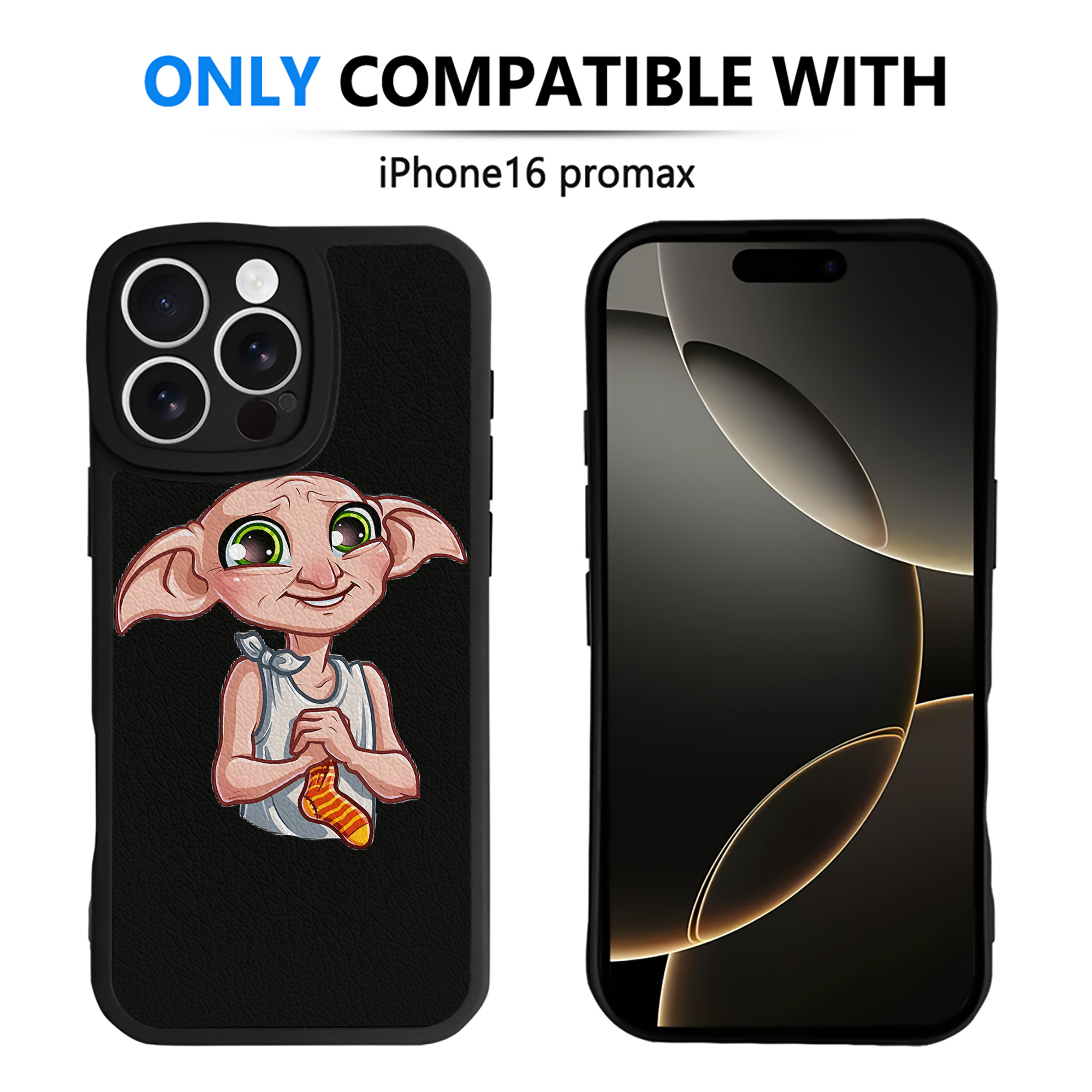 （画像用） Harry Potter ハリー・ポッターシリーズ 【iPhone 16シリーズ対応】シリコンスマホケース（レザー調） 材質：シリコン